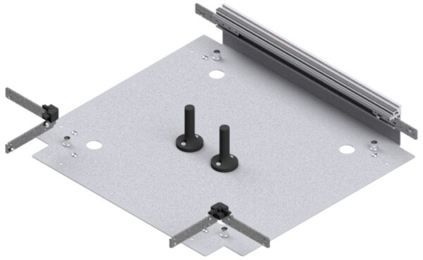 Produktbild UBK 400 802.25 -  T-Verbinder zu Unterflur-Bodenkanal UBK 400, 400x80mm
